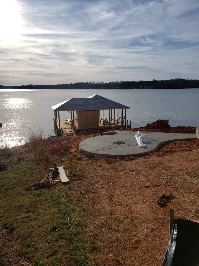 SHT Construction — boathouse project